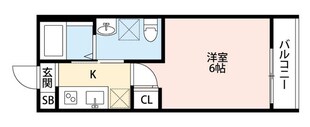 シャルム赤塚の物件間取画像